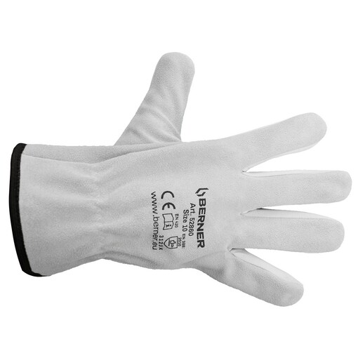 Guanti Da Saldatura FULDA ISO In Pelle – Taglia 10, Resistenti Al Calore, Con Fodera Isolante, EN 388/12477